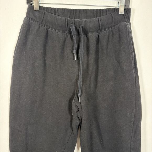 Victoria’s Secret PINK Black White Graphic Logo Print Joggers Sweatpants Pockets - Picture 5 of 9